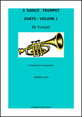 5 Dance Trumpet duets Volume 1 P.O.D. cover